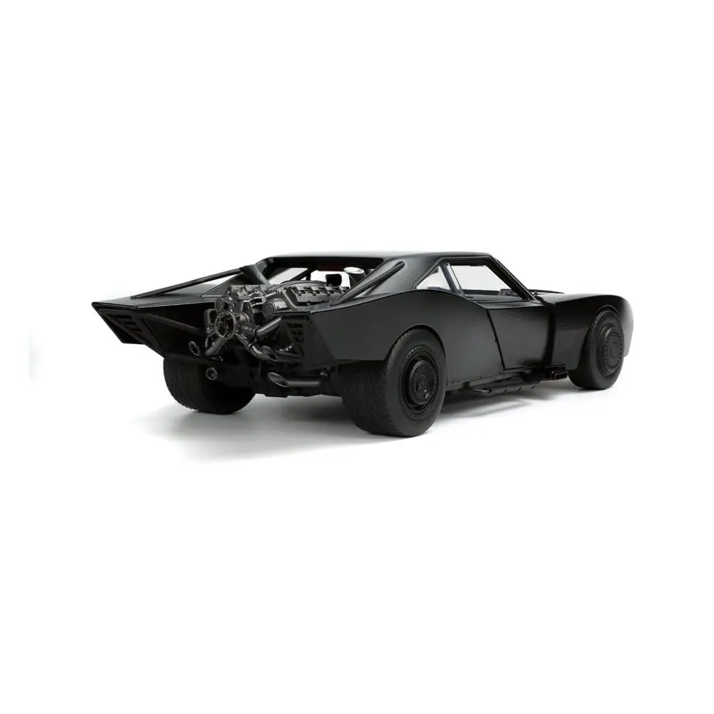 Batman 2022 Hollywood Rides Diecast Model 1/18 2022 Batmobile s figúrkou produktová fotografia