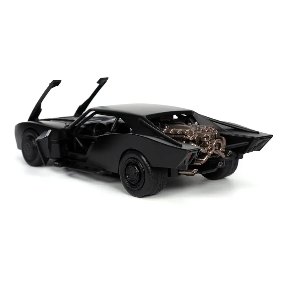 Batman 2022 Hollywood Rides Diecast Model 1/24 2022 Batmobile s figúrkou produktová fotografia