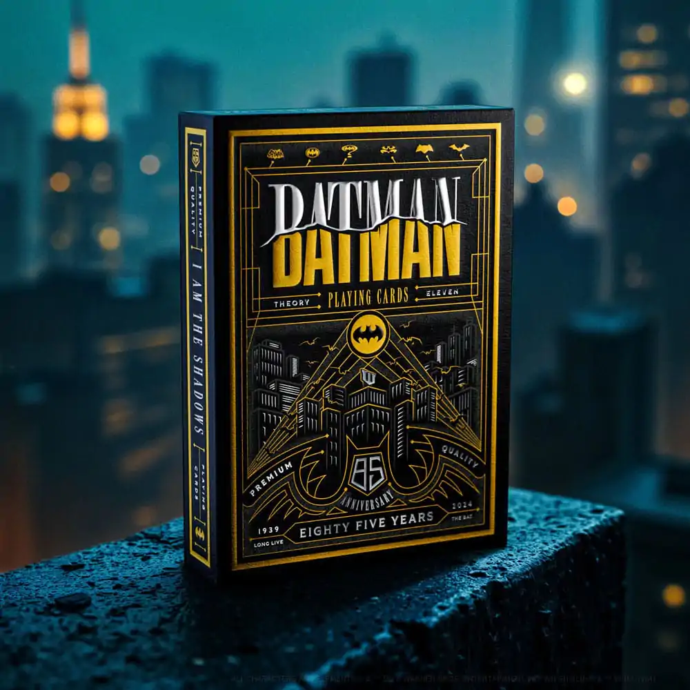 Batman 85th Anniversary Hracie karty produktová fotografia