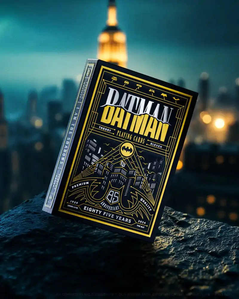 Batman 85th Anniversary Hracie karty produktová fotografia