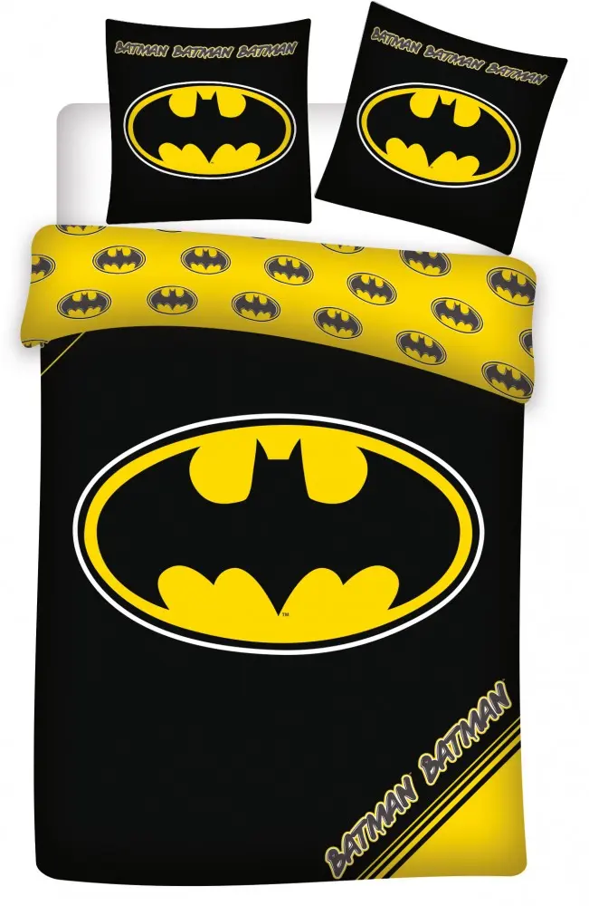 Batman obliečka na perinu Logo 140x200cm, 70x90 cm produktová fotografia