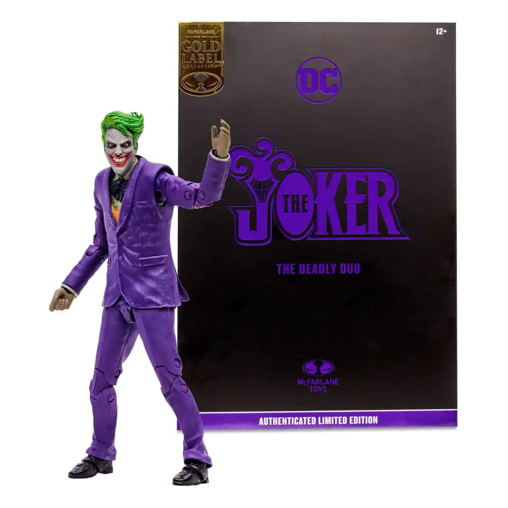 Batman & The Joker: The Deadly Duo DC Multiverse Akčná figúrka The Joker (Gold Label) 18 cm produktová fotografia