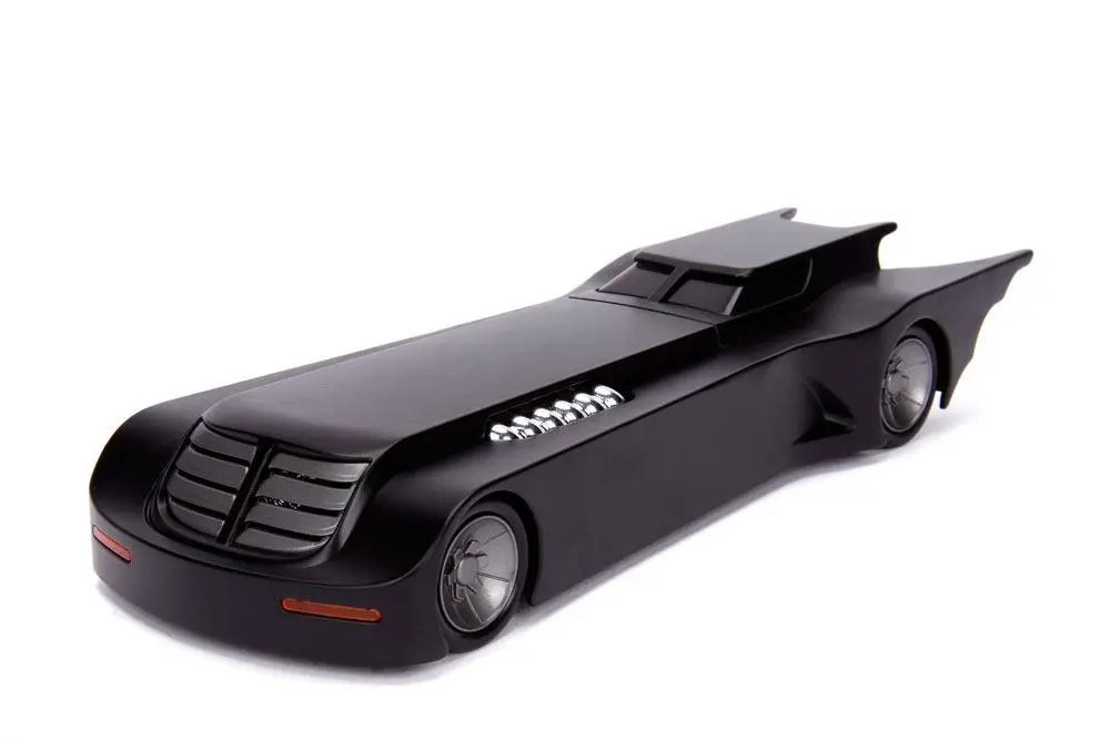 Batman Animated Series Metals Kovový odlievaný model 1/24 Batmobile s figúrkou produktová fotografia