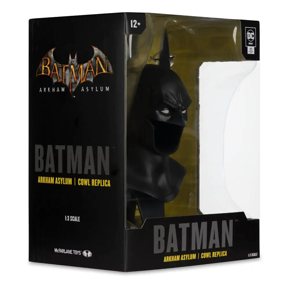 Batman: Arkham Asylum DC Direct Mini replika 1/3 Batman Cowl 19 cm produktová fotografia