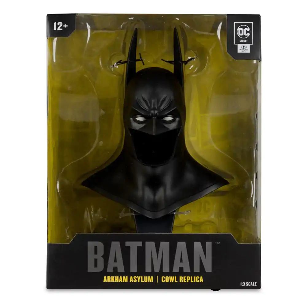 Batman: Arkham Asylum DC Direct Mini replika 1/3 Batman Cowl 19 cm produktová fotografia