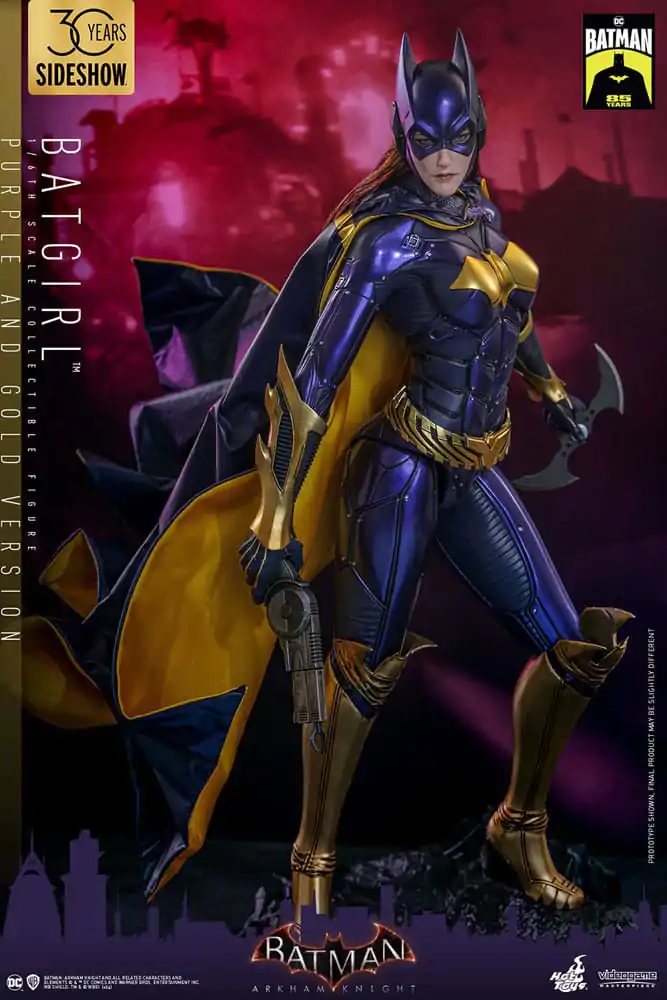 Batman Arkham Knight Videogame Masterpiece Akčná figúrka 1/6 Batgirl (Purple and Gold Version) Exclusive 30 cm produktová fotografia