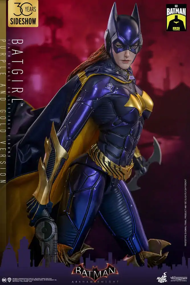 Batman Arkham Knight Videogame Masterpiece Akčná figúrka 1/6 Batgirl (Purple and Gold Version) Exclusive 30 cm produktová fotografia