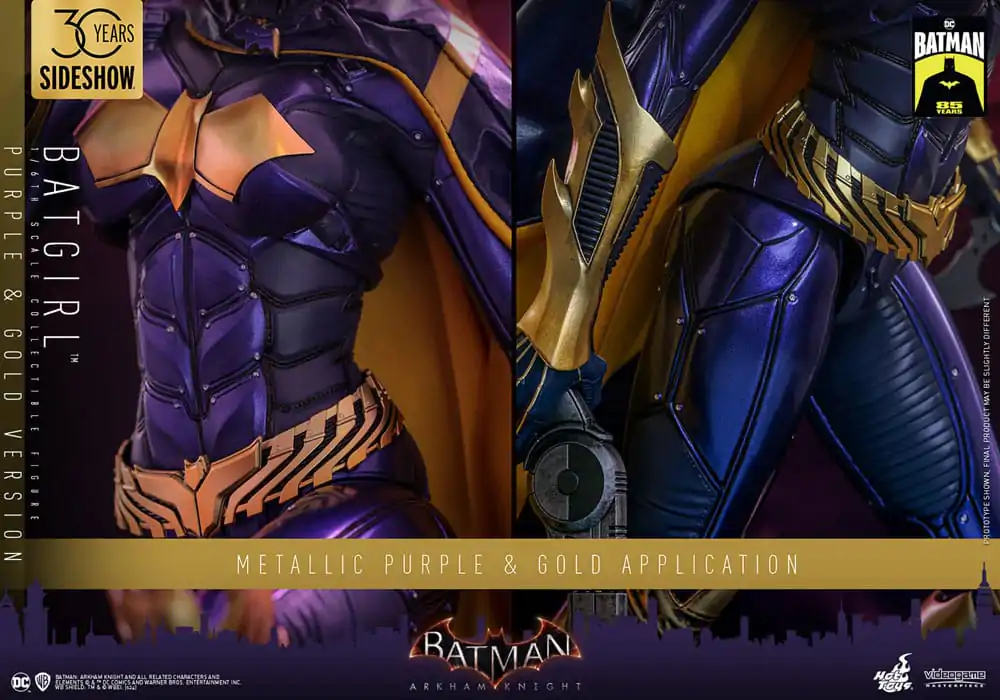 Batman Arkham Knight Videogame Masterpiece Akčná figúrka 1/6 Batgirl (Purple and Gold Version) Exclusive 30 cm produktová fotografia