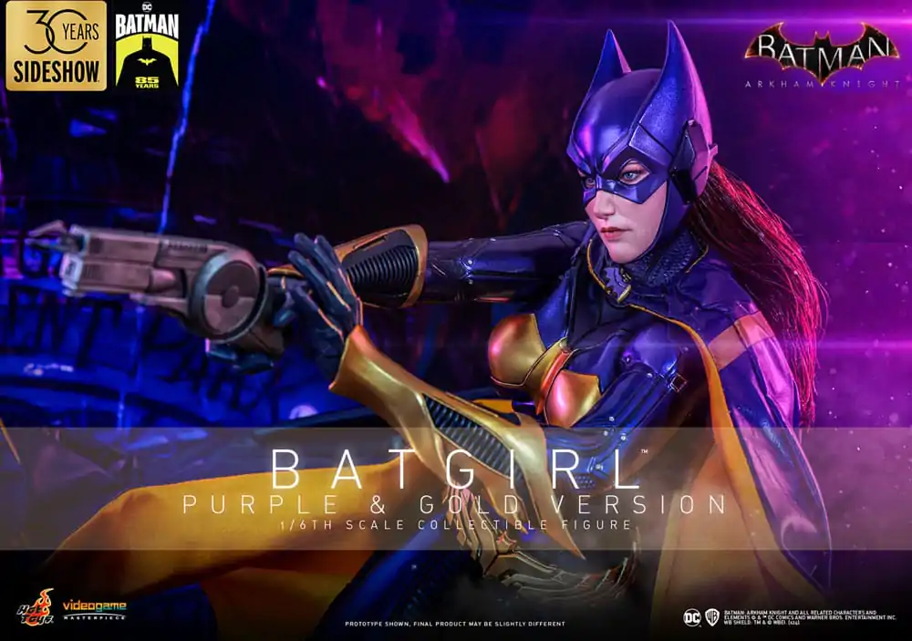 Batman Arkham Knight Videogame Masterpiece Akčná figúrka 1/6 Batgirl (Purple and Gold Version) Exclusive 30 cm produktová fotografia