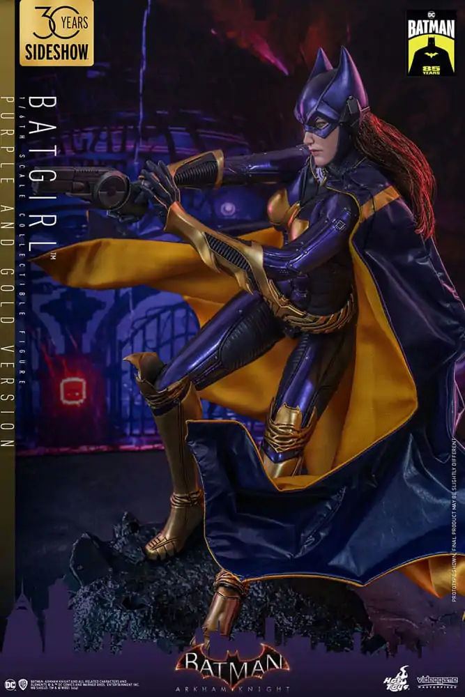 Batman Arkham Knight Videogame Masterpiece Akčná figúrka 1/6 Batgirl (Purple and Gold Version) Exclusive 30 cm produktová fotografia