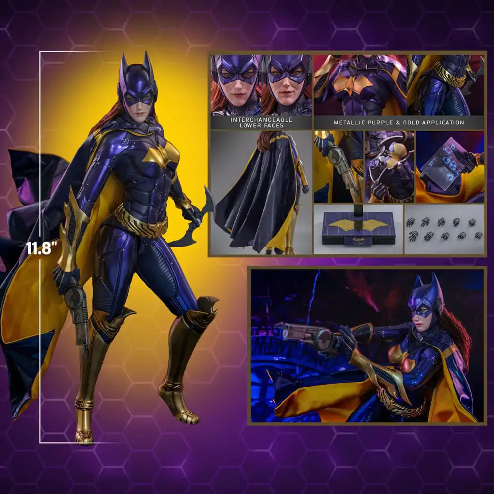 Batman Arkham Knight Videogame Masterpiece Akčná figúrka 1/6 Batgirl (Purple and Gold Version) Exclusive 30 cm produktová fotografia