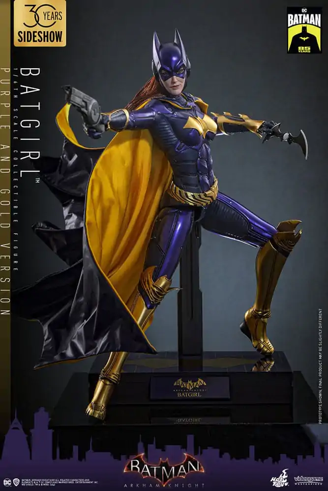 Batman Arkham Knight Videogame Masterpiece Akčná figúrka 1/6 Batgirl (Purple and Gold Version) Exclusive 30 cm produktová fotografia