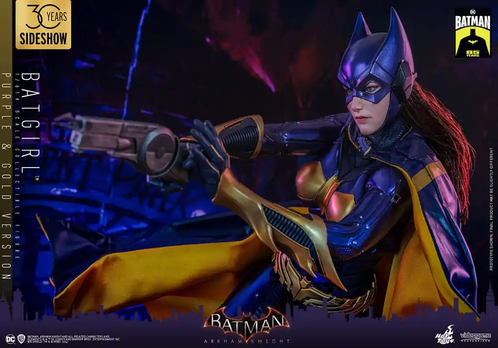 Batman Arkham Knight Videogame Masterpiece Akčná figúrka 1/6 Batgirl (Purple and Gold Version) Exclusive 30 cm produktová fotografia