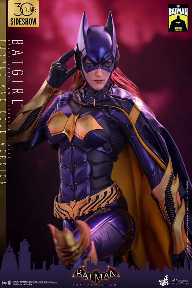 Batman Arkham Knight Videogame Masterpiece Akčná figúrka 1/6 Batgirl (Purple and Gold Version) Exclusive 30 cm produktová fotografia