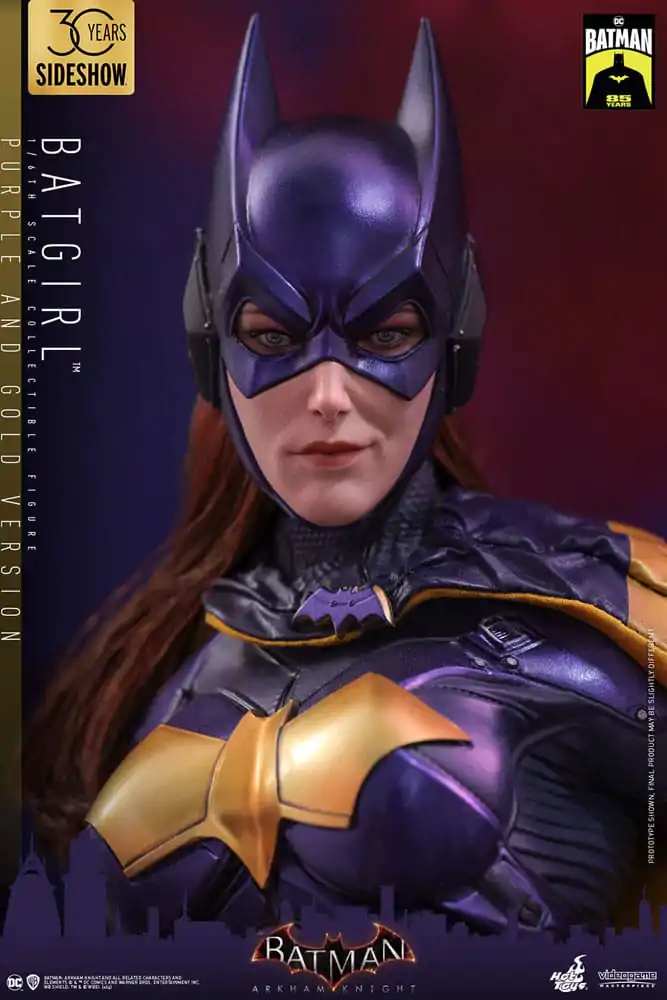 Batman Arkham Knight Videogame Masterpiece Akčná figúrka 1/6 Batgirl (Purple and Gold Version) Exclusive 30 cm produktová fotografia