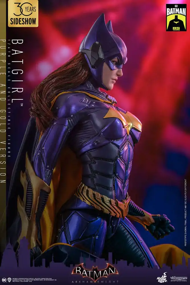 Batman Arkham Knight Videogame Masterpiece Akčná figúrka 1/6 Batgirl (Purple and Gold Version) Exclusive 30 cm produktová fotografia