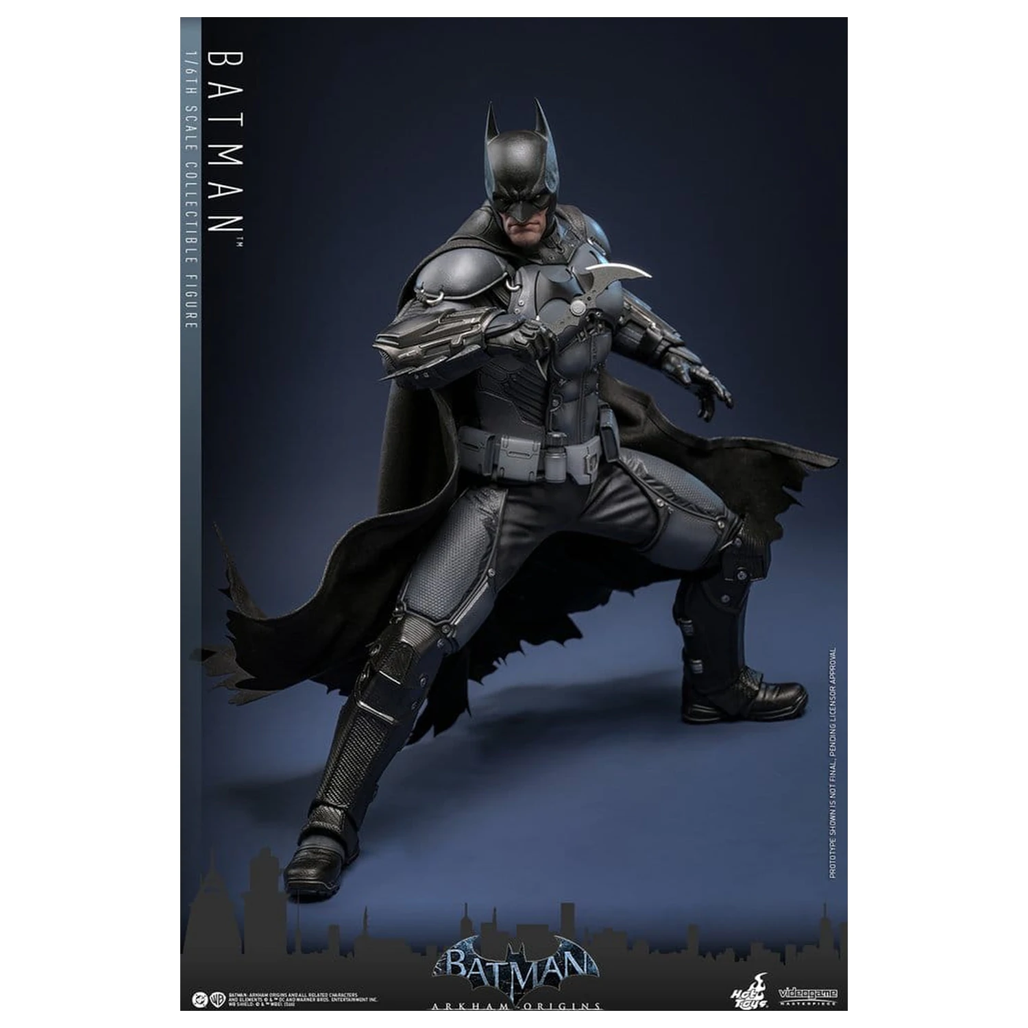 Batman Arkham Origins Videogame Masterpiece Akčná figúrka 1/6 Batman 33 cm produktová fotografia