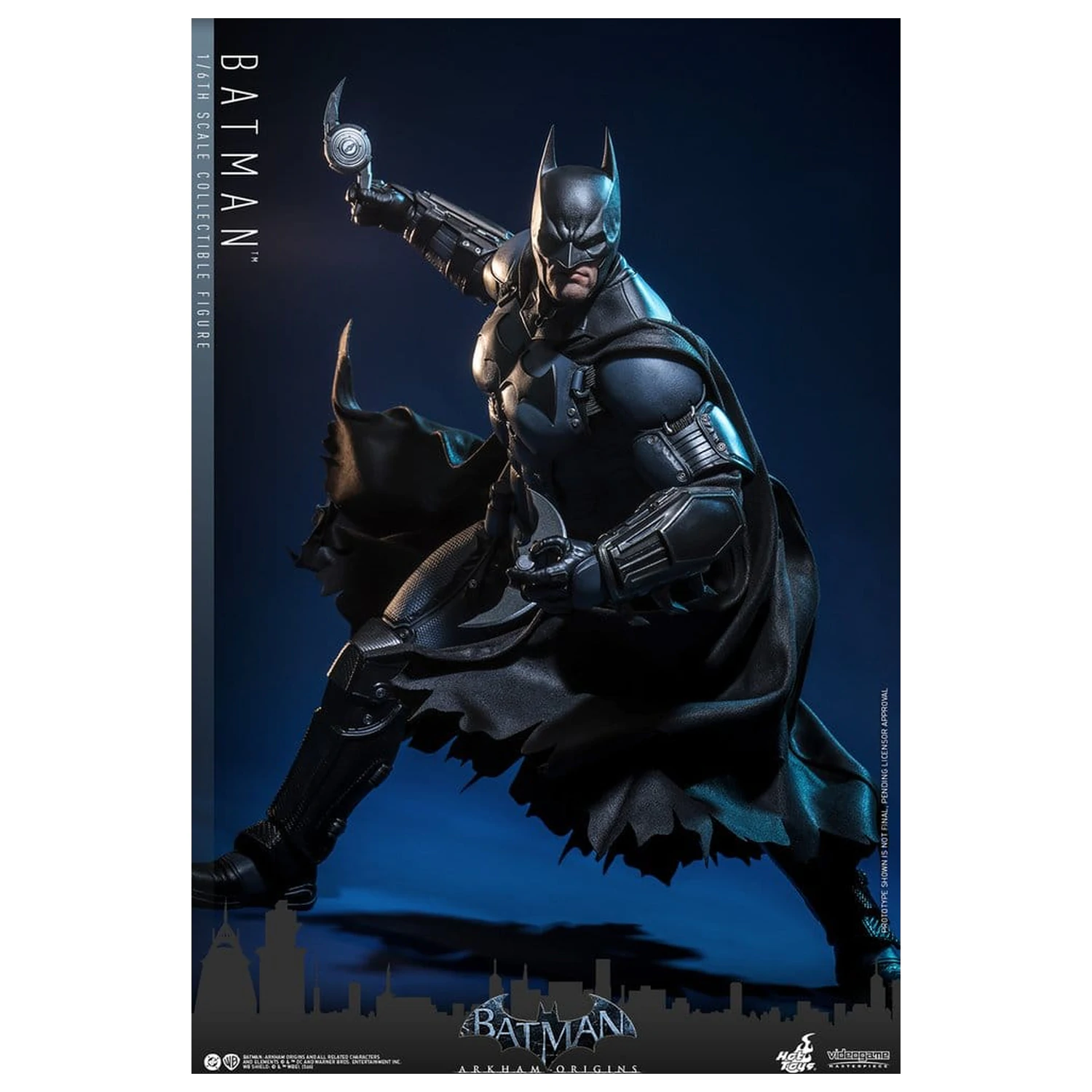 Batman Arkham Origins Videogame Masterpiece Akčná figúrka 1/6 Batman 33 cm produktová fotografia