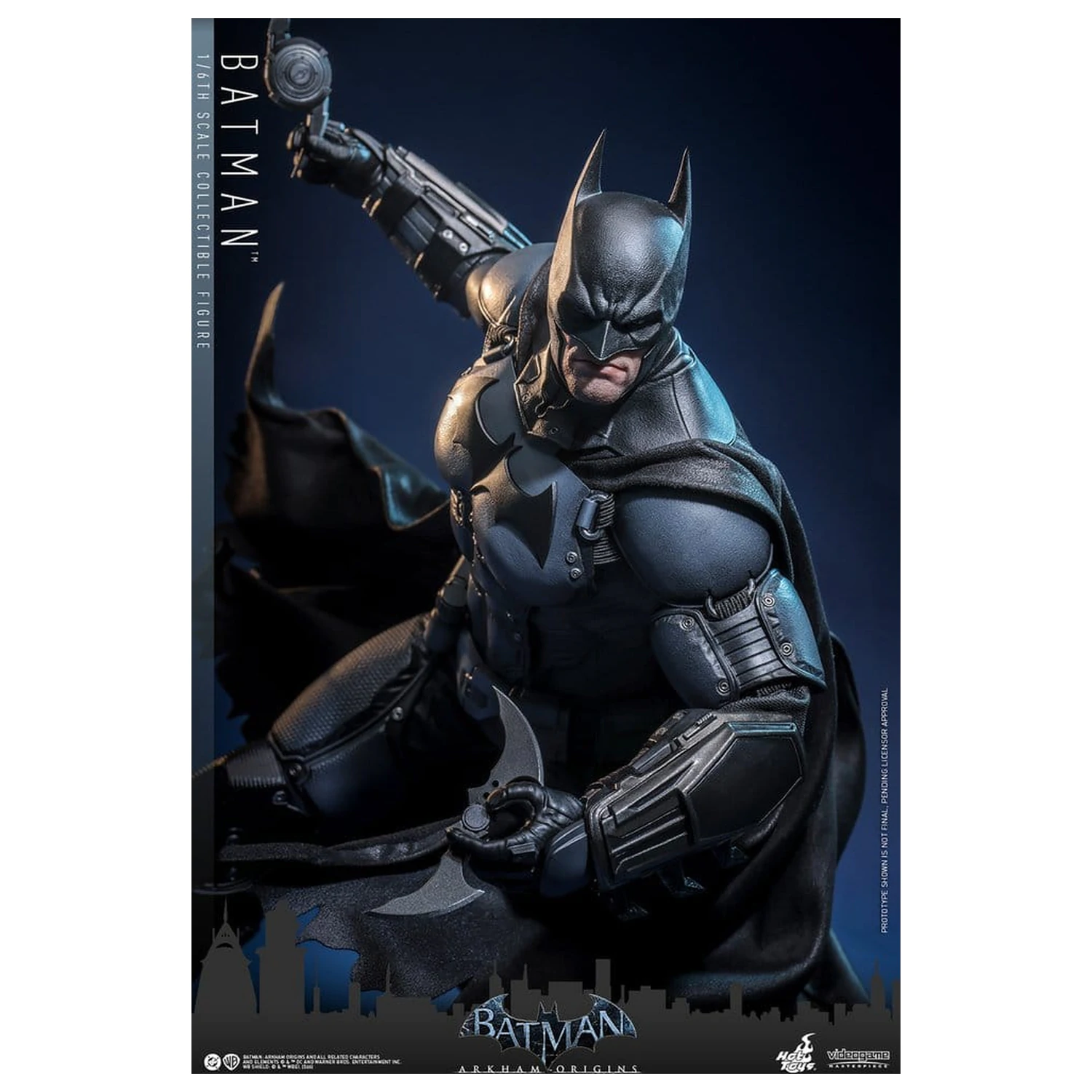 Batman Arkham Origins Videogame Masterpiece Akčná figúrka 1/6 Batman 33 cm produktová fotografia