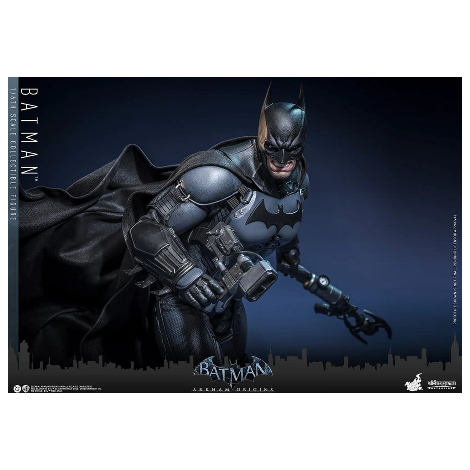 Batman Arkham Origins Videogame Masterpiece Akčná figúrka 1/6 Batman 33 cm produktová fotografia