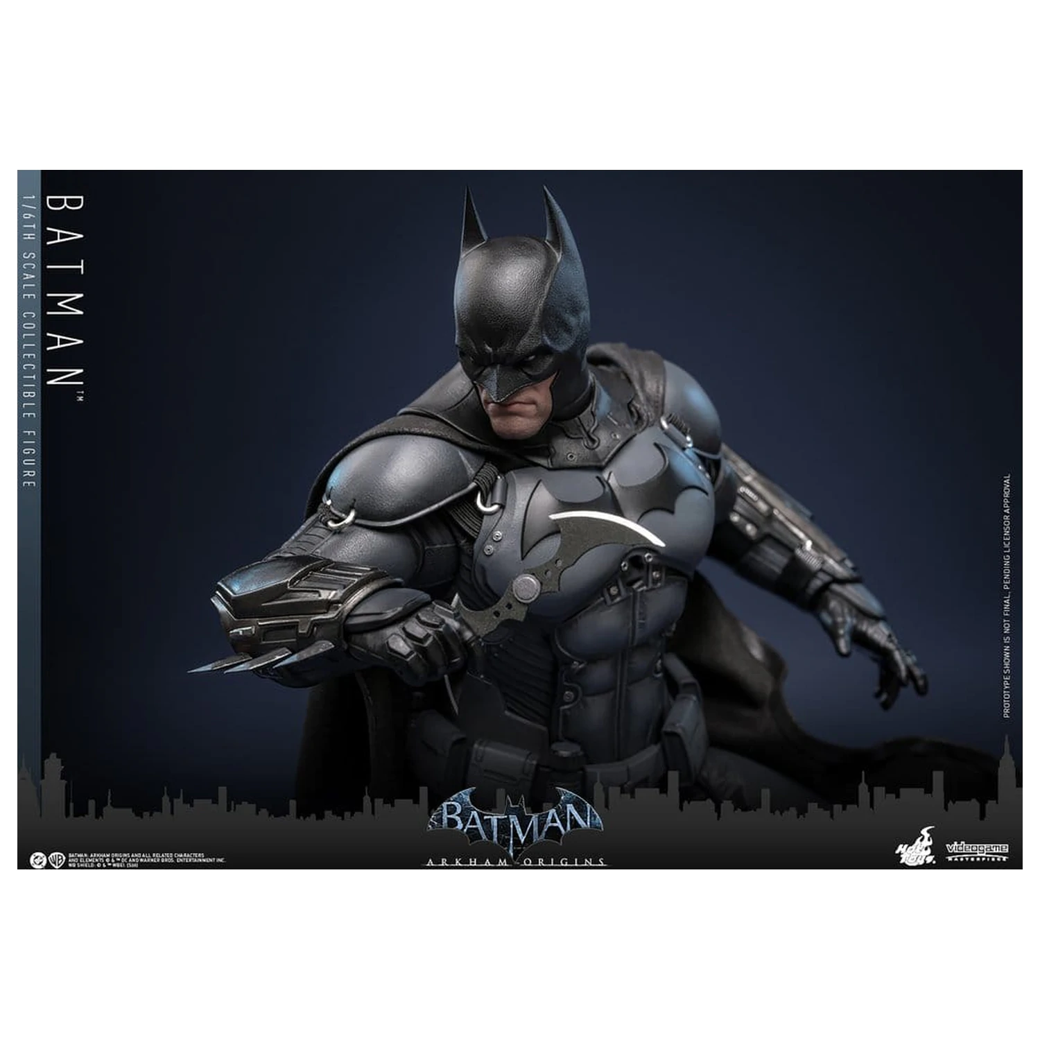 Batman Arkham Origins Videogame Masterpiece Akčná figúrka 1/6 Batman 33 cm produktová fotografia