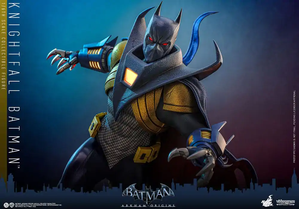 Batman: Arkham Origins Videohrová Majstrovská akčná figúrka 1/6 Knightfall Batman 32 cm produktová fotografia