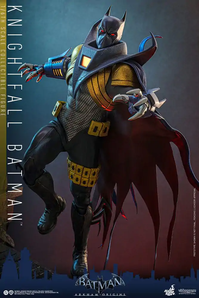 Batman: Arkham Origins Videohrová Majstrovská akčná figúrka 1/6 Knightfall Batman 32 cm produktová fotografia