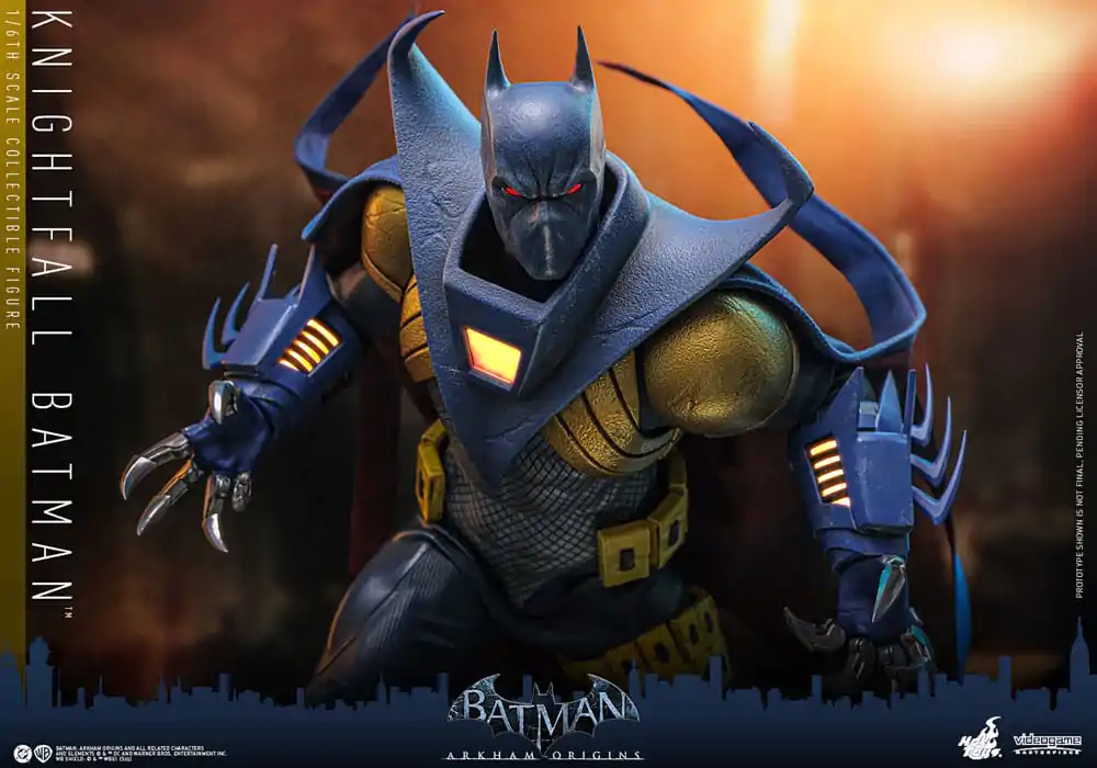 Batman: Arkham Origins Videohrová Majstrovská akčná figúrka 1/6 Knightfall Batman 32 cm produktová fotografia