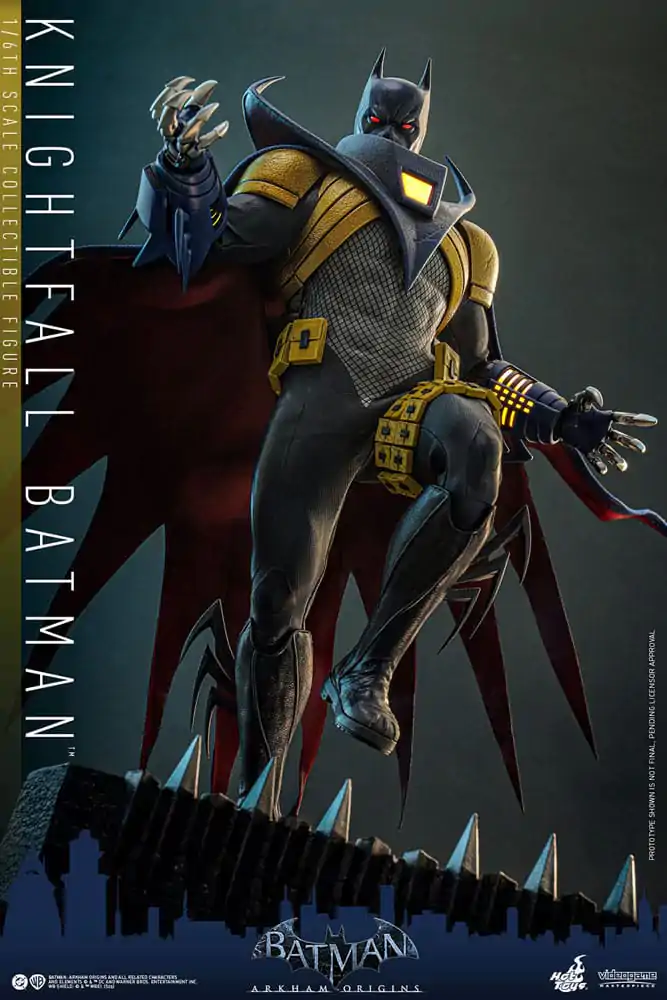 Batman: Arkham Origins Videohrová Majstrovská akčná figúrka 1/6 Knightfall Batman 32 cm produktová fotografia