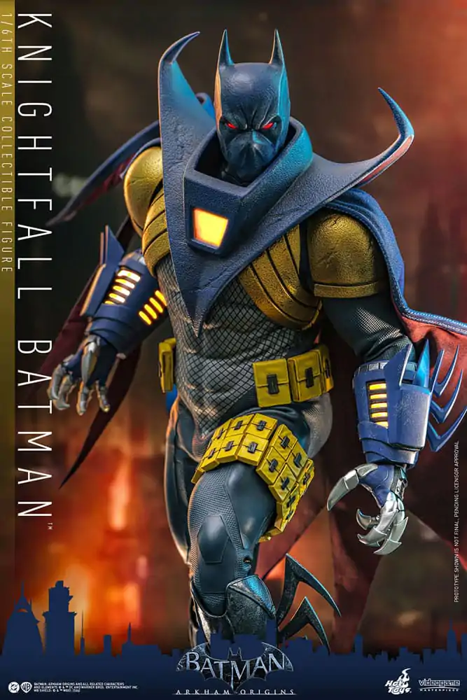 Batman: Arkham Origins Videohrová Majstrovská akčná figúrka 1/6 Knightfall Batman 32 cm produktová fotografia