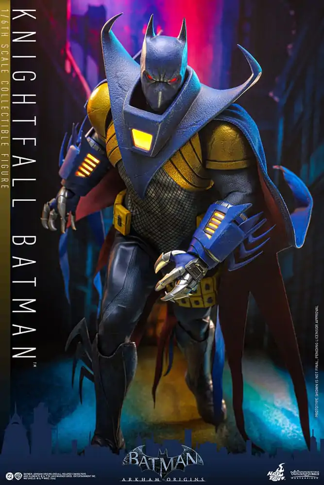 Batman: Arkham Origins Videohrová Majstrovská akčná figúrka 1/6 Knightfall Batman 32 cm produktová fotografia