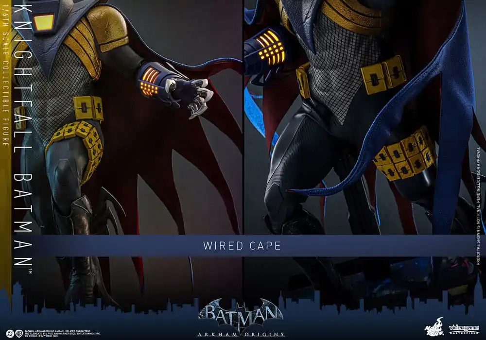 Batman: Arkham Origins Videohrová Majstrovská akčná figúrka 1/6 Knightfall Batman 32 cm produktová fotografia