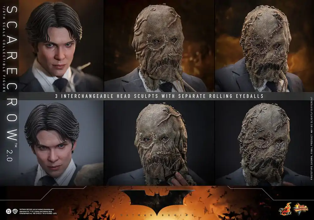 Batman Begins Movie Masterpiece Akčná Figúrka 1/6 Scarecrow 2.0 30 cm produktová fotografia