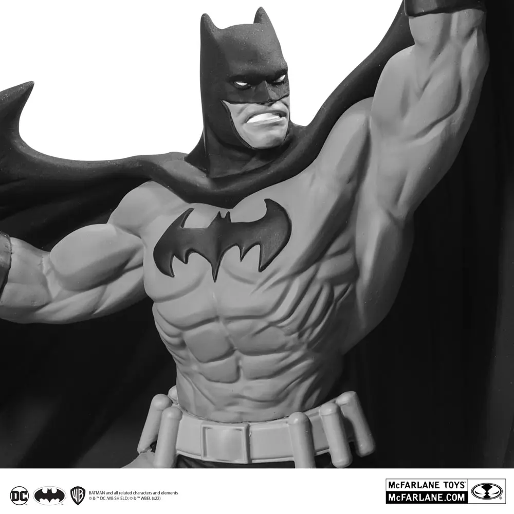 Batman Black & White Socha Batman by Denys Cowan 25 cm produktová fotografia