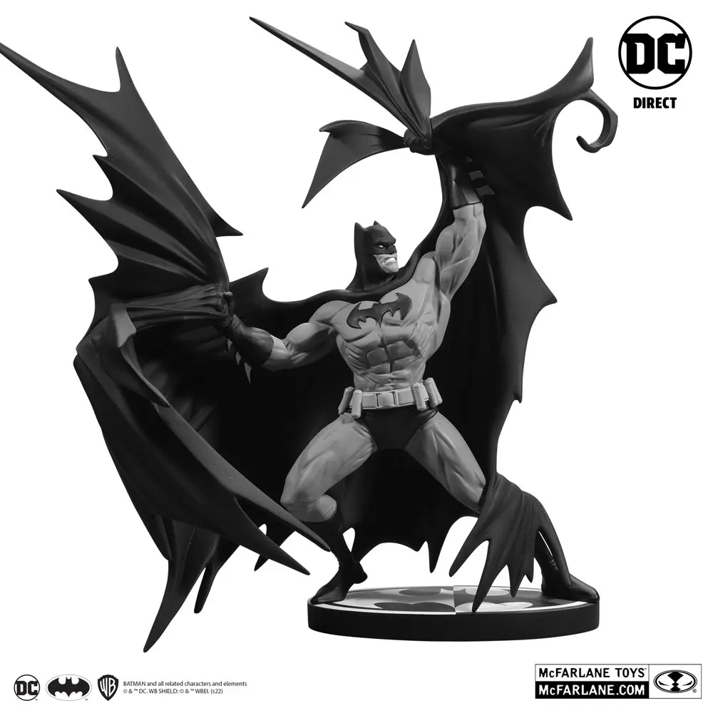Batman Black & White Socha Batman by Denys Cowan 25 cm produktová fotografia