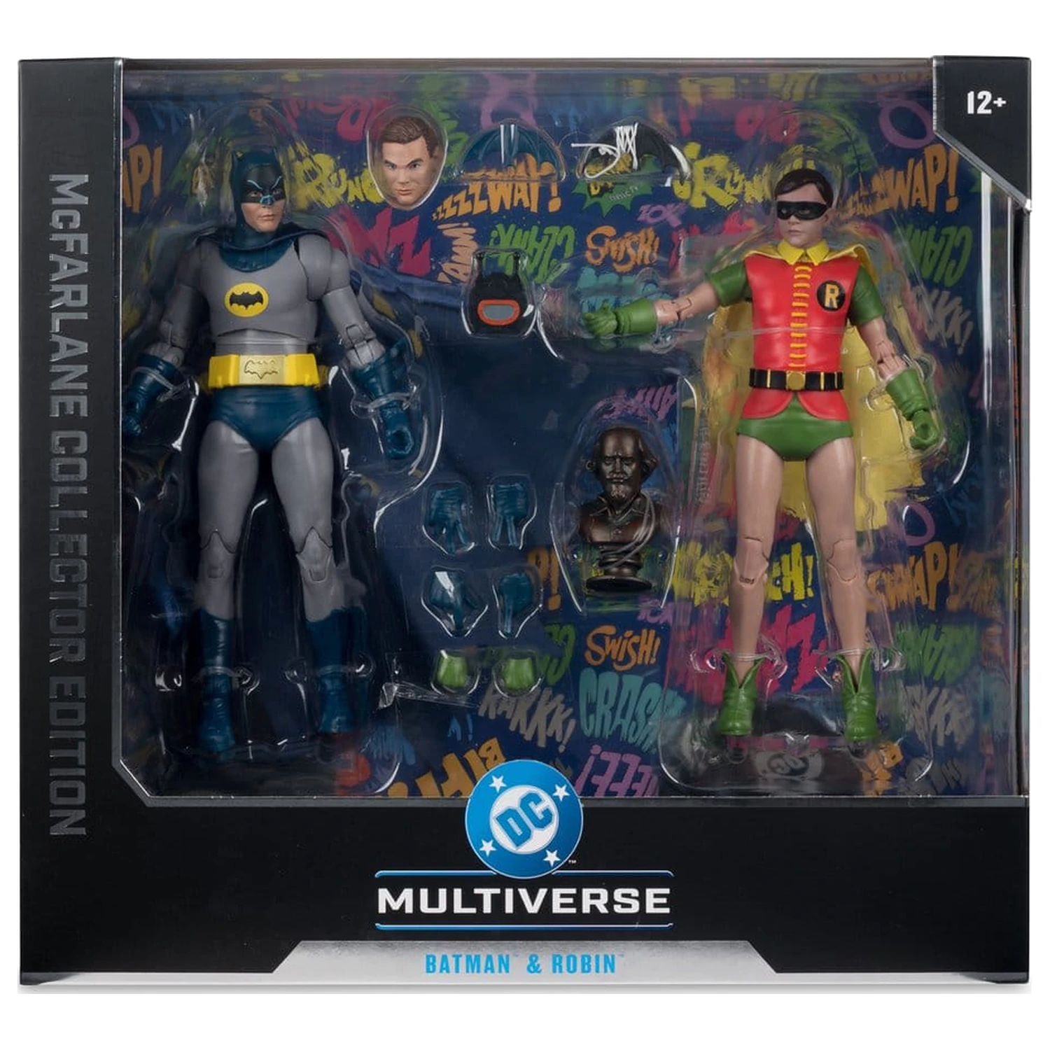 Batman Classic TV Series DC Multiverse McFarlane Collector Edition akčná figúrka 2-balenie Batman a Robin 18 cm produktová fotografia