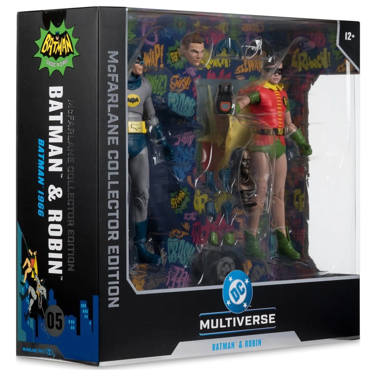 Batman Classic TV Series DC Multiverse McFarlane Collector Edition akčná figúrka 2-balenie Batman a Robin 18 cm produktová fotografia