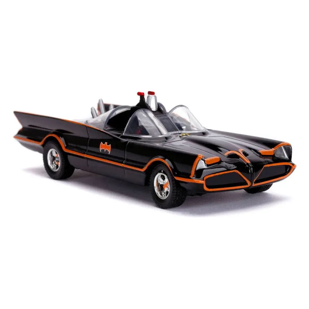 Batman Classic TV Series Diecast Model 1/32 1966 Classic Batmobile s figúrkou produktová fotografia