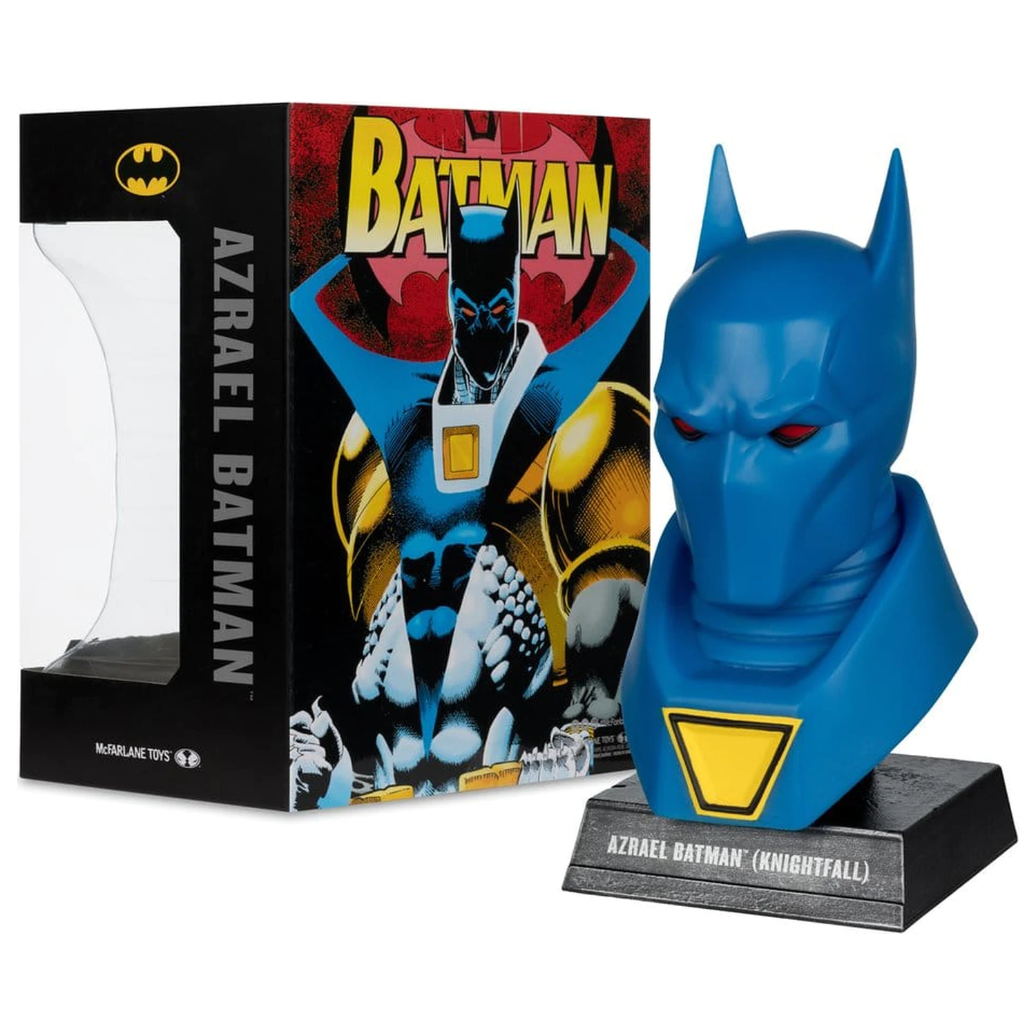 Batman DC Direct Mini-Replika 1/3 Azrael Batman Maska (Batman: Knightfall) (Gold Label Collection) 18 cm produktová fotografia