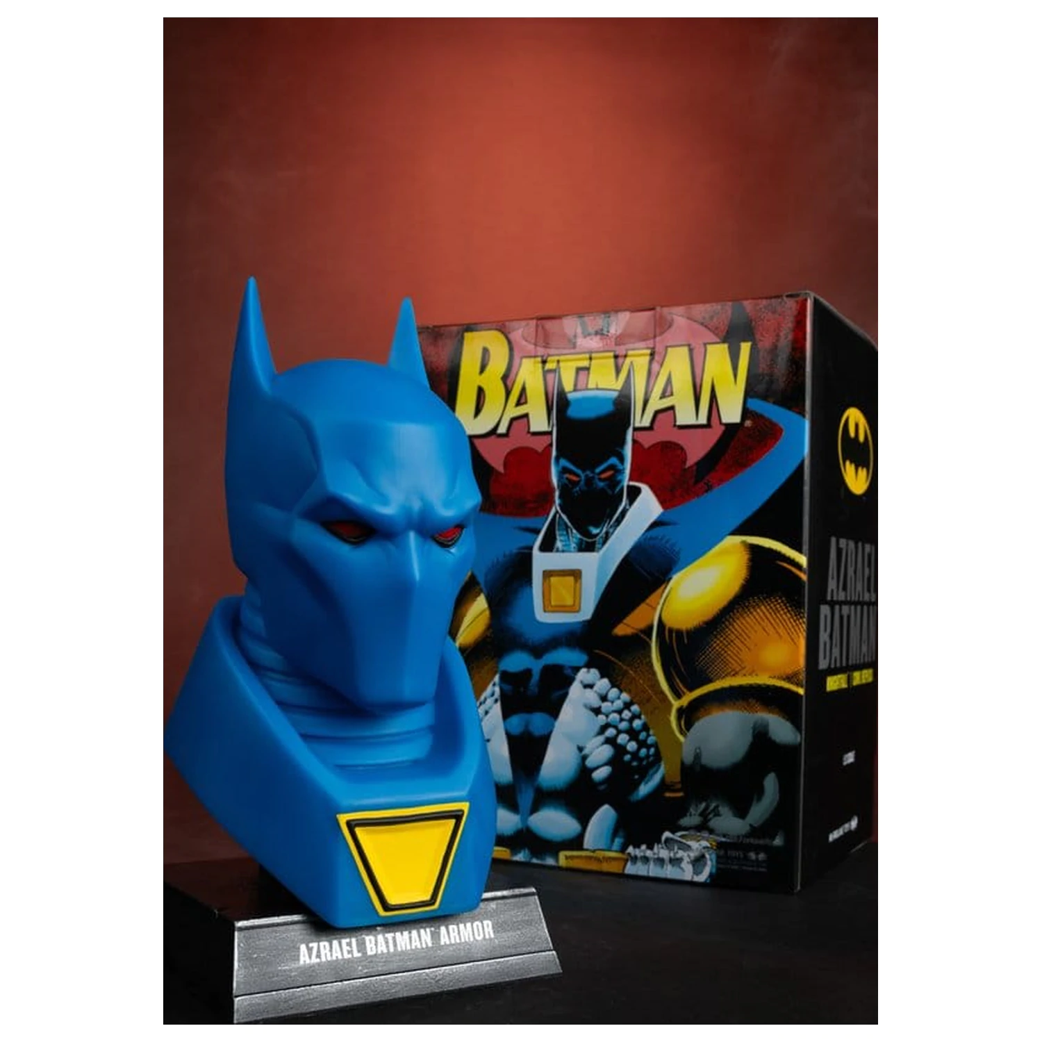 Batman DC Direct Mini-Replika 1/3 Azrael Batman Maska (Batman: Knightfall) (Gold Label Collection) 18 cm produktová fotografia