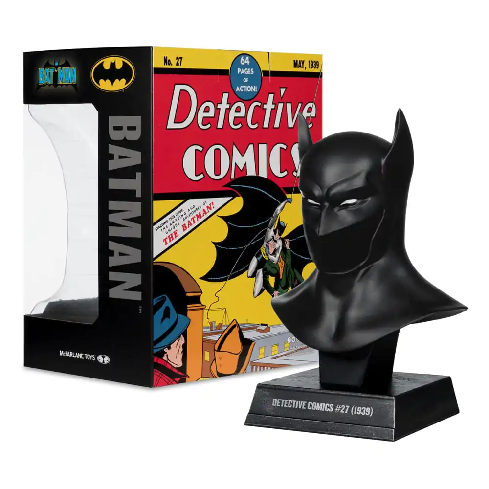 Batman DC Direct Mini replika 1/3 Batman Cowl (Detective Comics #27) (1st Apperance) 18 cm produktová fotografia