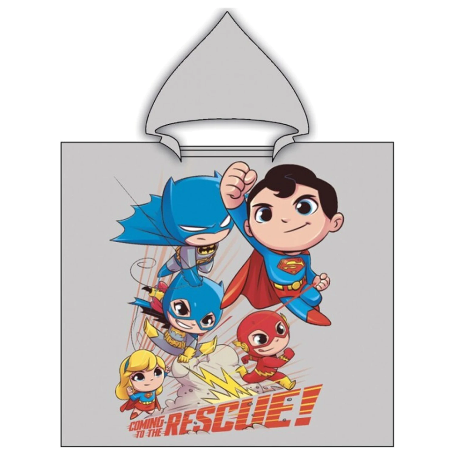 Batman DC Heroes Unite Plážová osuška Pončo produktová fotografia