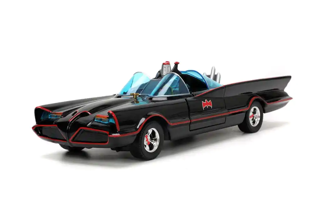 Batman Diecast Model 1/24 Balenie 5 Classic TV Series Batman, Robin, Joker, Penguin & Batmobile produktová fotografia