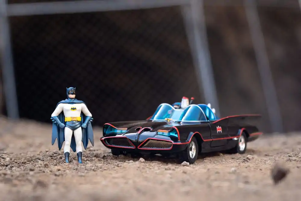 Batman Diecast Model 1/24 Balenie 5 Classic TV Series Batman, Robin, Joker, Penguin & Batmobile produktová fotografia
