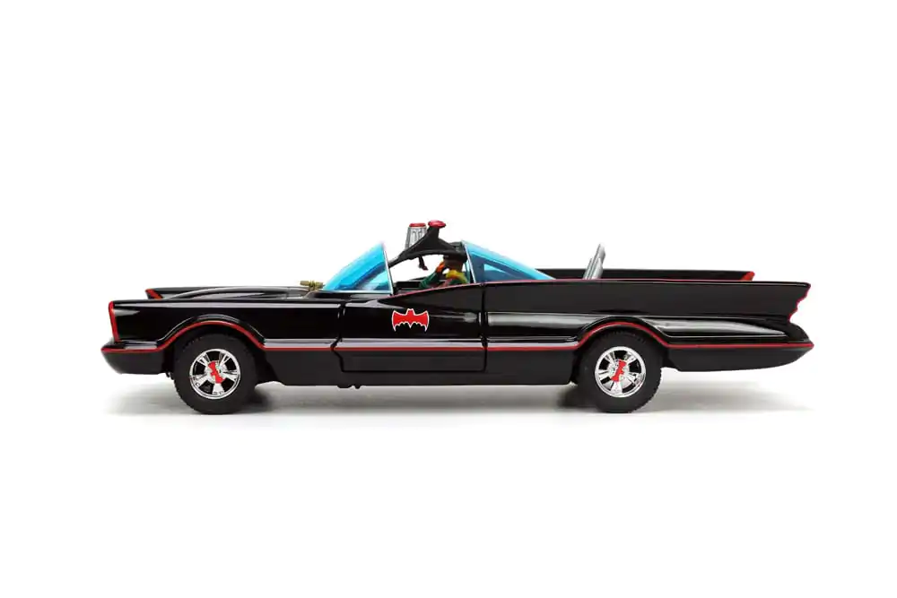 Batman Diecast Model 1/24 Balenie 5 Classic TV Series Batman, Robin, Joker, Penguin & Batmobile produktová fotografia