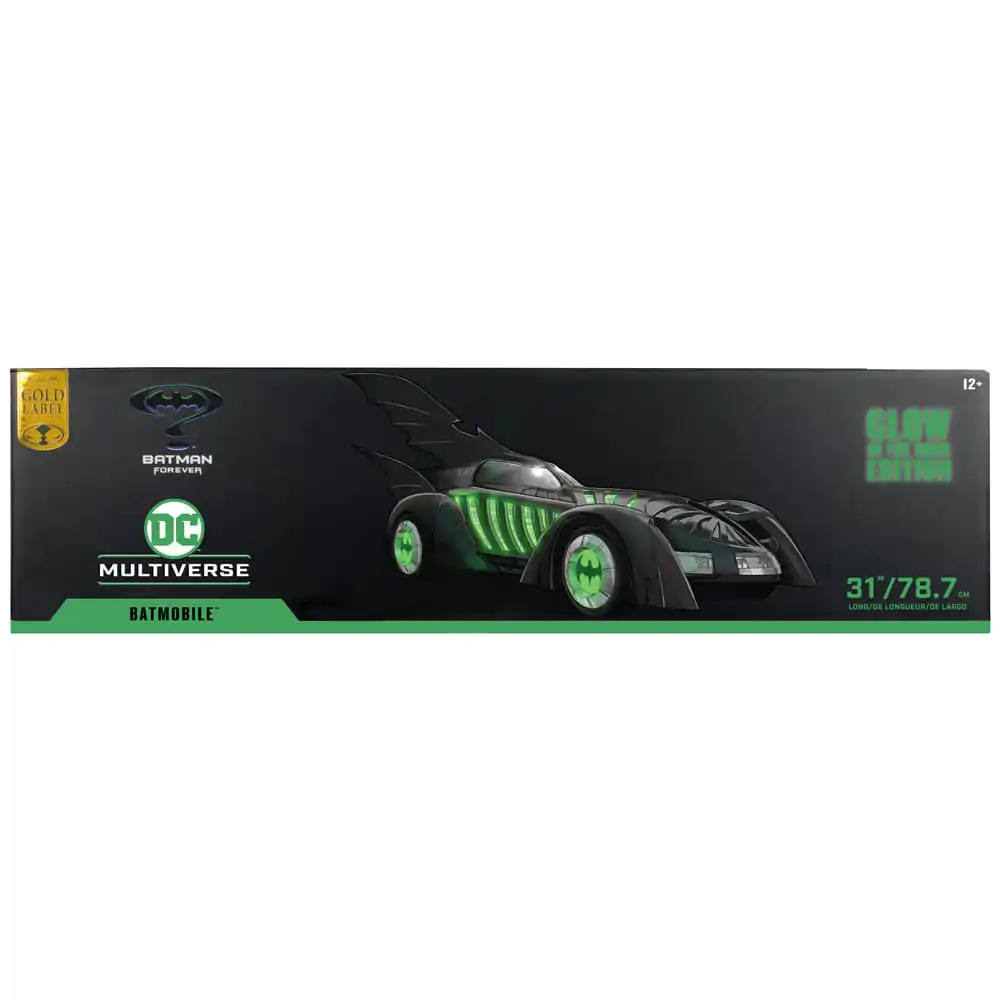 Batman Forever DC Multiverse vozidlo Batmobile Glow in the Dark Edition (Gold Label) 79 cm termékfotó