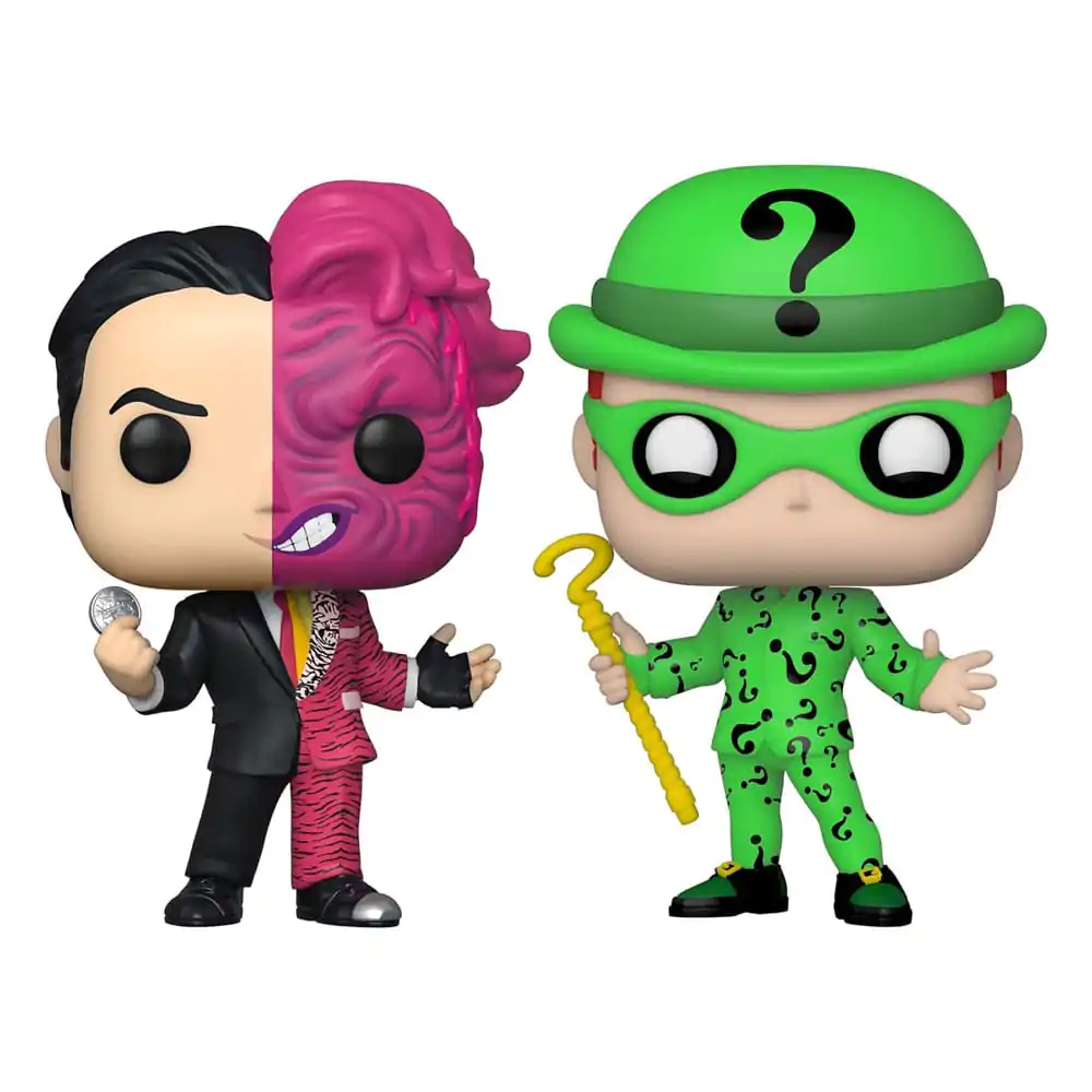 Batman Forever POP! Heroes vinylové figúrky 2-Pack Two-Face & The Riddler (GITD) 9 cm produktová fotografia
