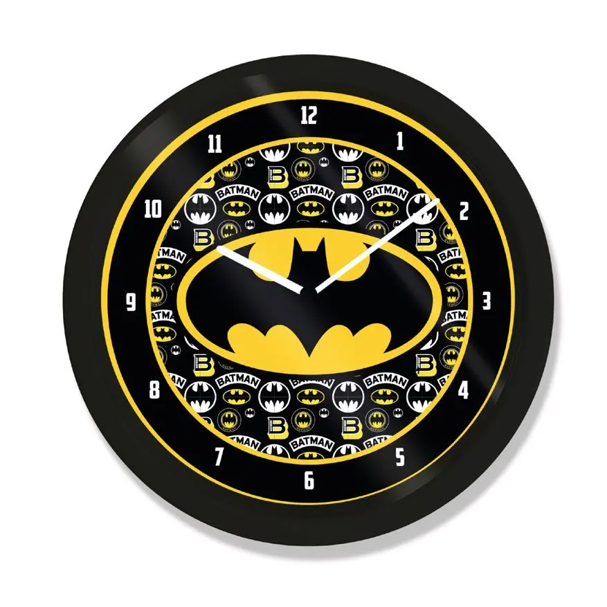 Batman Wall Clock Logo produktová fotografia