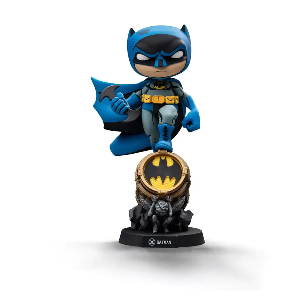 Batman Mini Co. PVC figúrka Batman on Bat-Signal (Blue Variant) 19 cm produktová fotografia