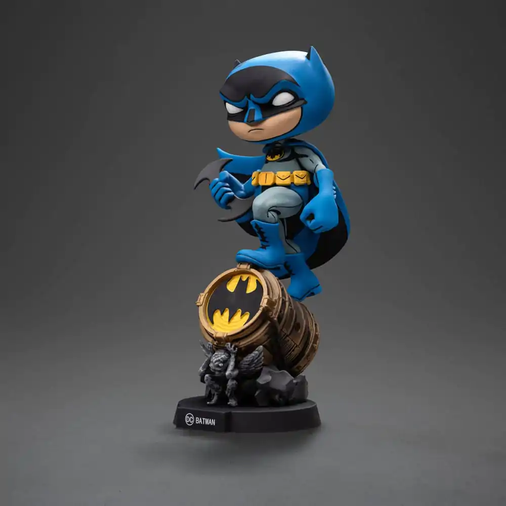 Batman Mini Co. PVC figúrka Batman on Bat-Signal (Blue Variant) 19 cm produktová fotografia
